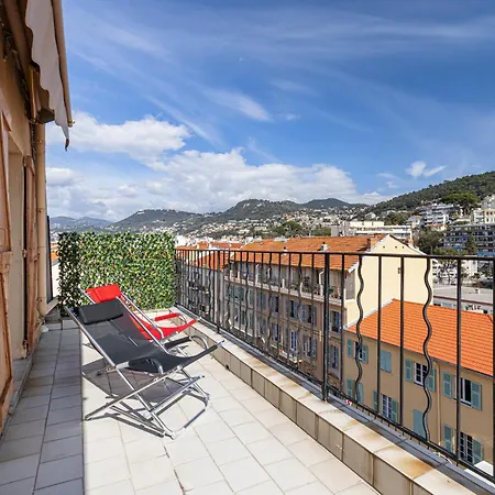 아파트 Extraordinary View On Port And Castle Hill - 1 Bdr & Parking 니스