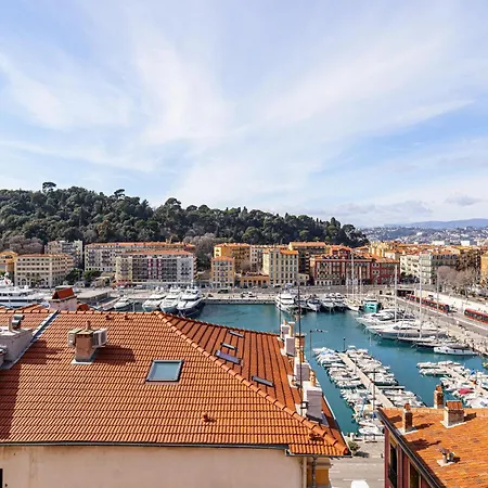 Extraordinary View On Port And Castle Hill - 1 Bdr & Parking Nizza